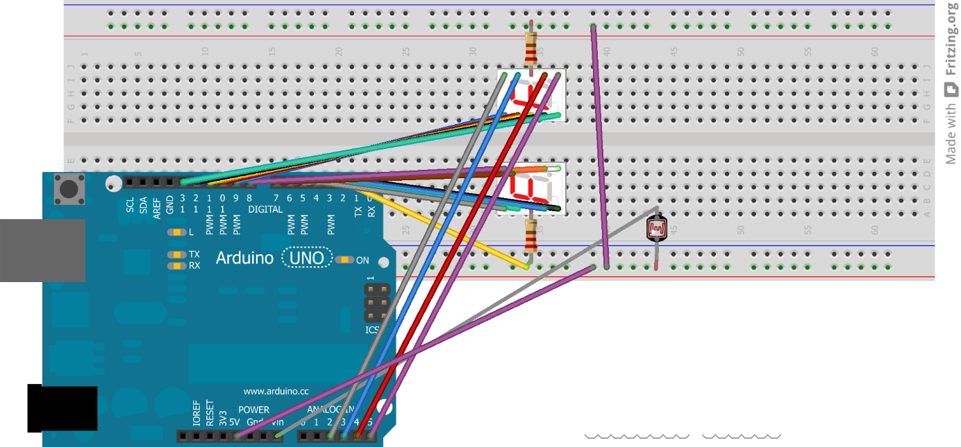 Sistemas Digitales: PRÁCTICA 5 - Sensor de Luz