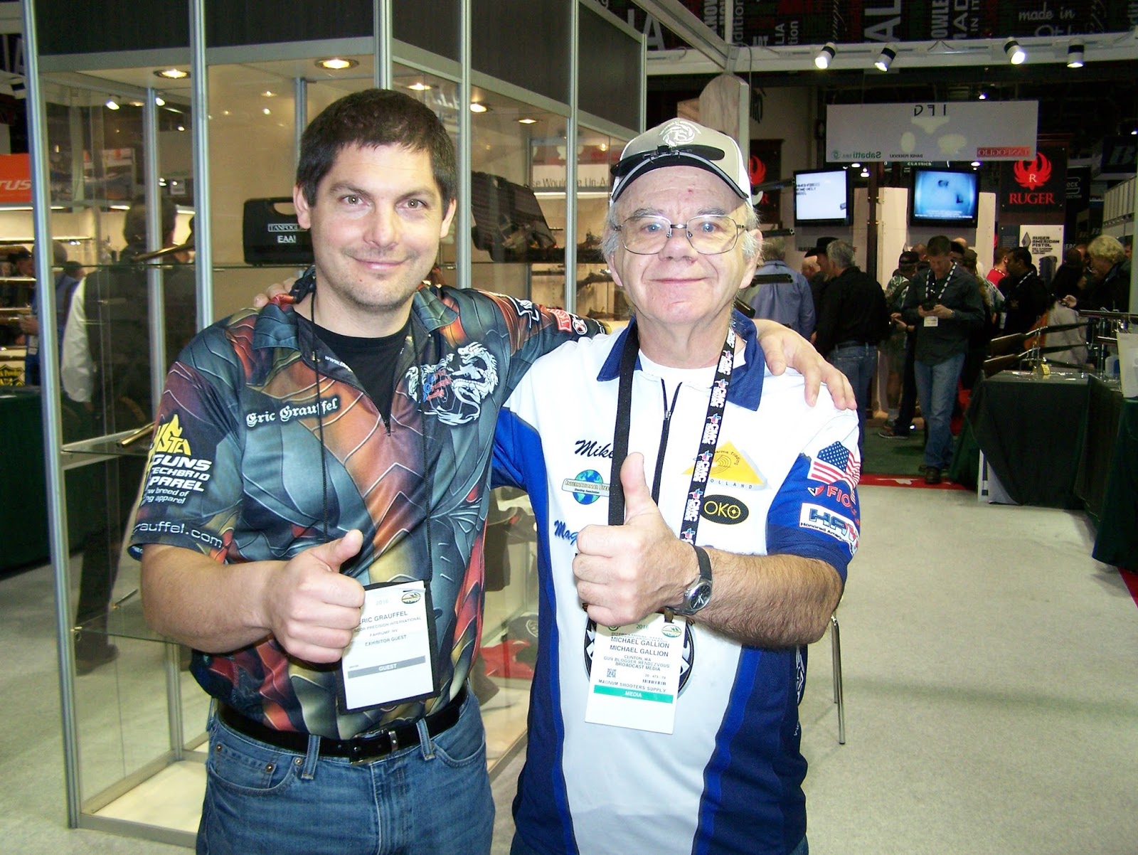 Mr. Completely SHOT Show Eric Grauffel + Old Guy