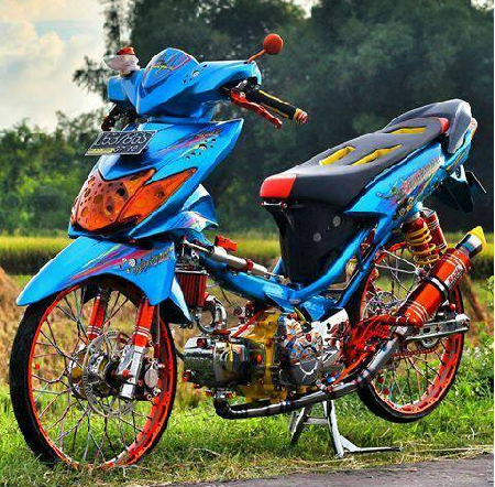 Gambar Modifikasi Honda Blade Terbaru 2018 Modifikasi Honda Blade