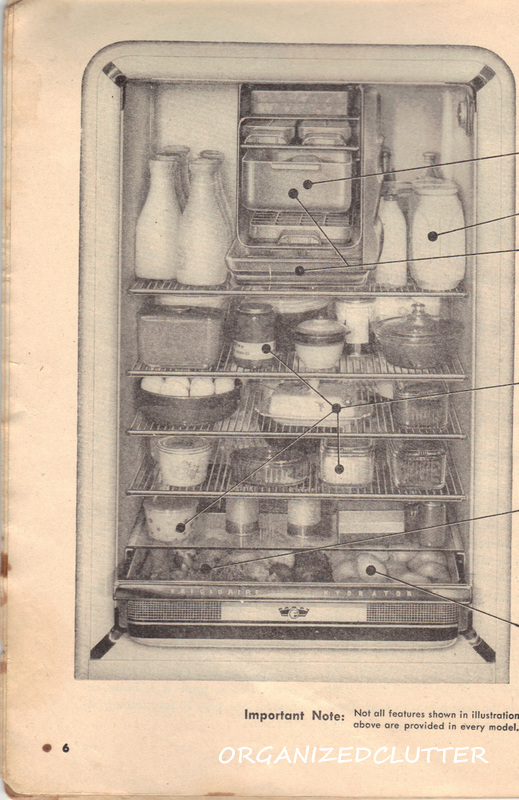 1947 Frigidaire Refrigerator Manual - Organized Clutter