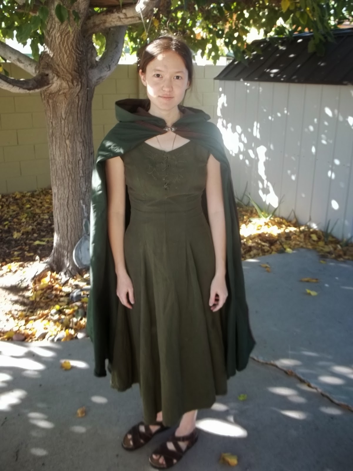 Making Rivendell in the Desert More Elven Cloaks Tips and Tutorial