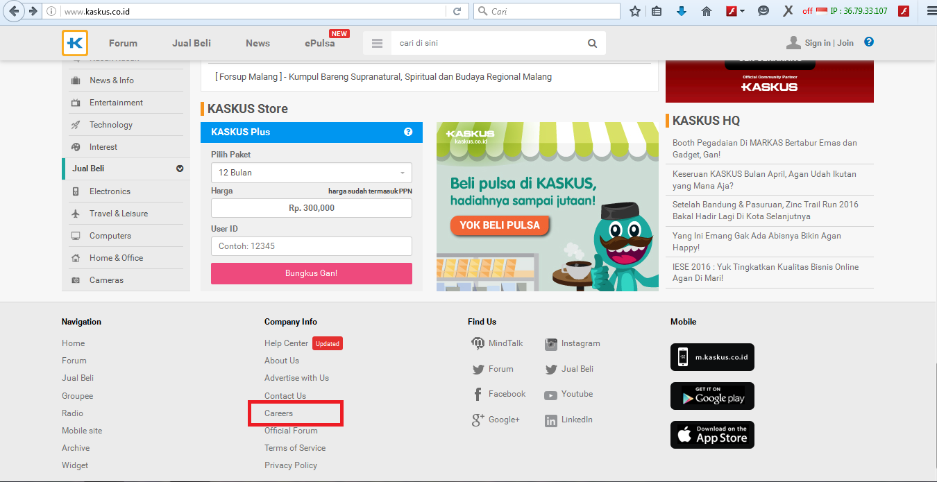 Cara Kirim Lowongan Kerja Di KASKUS Terbaru Suusant