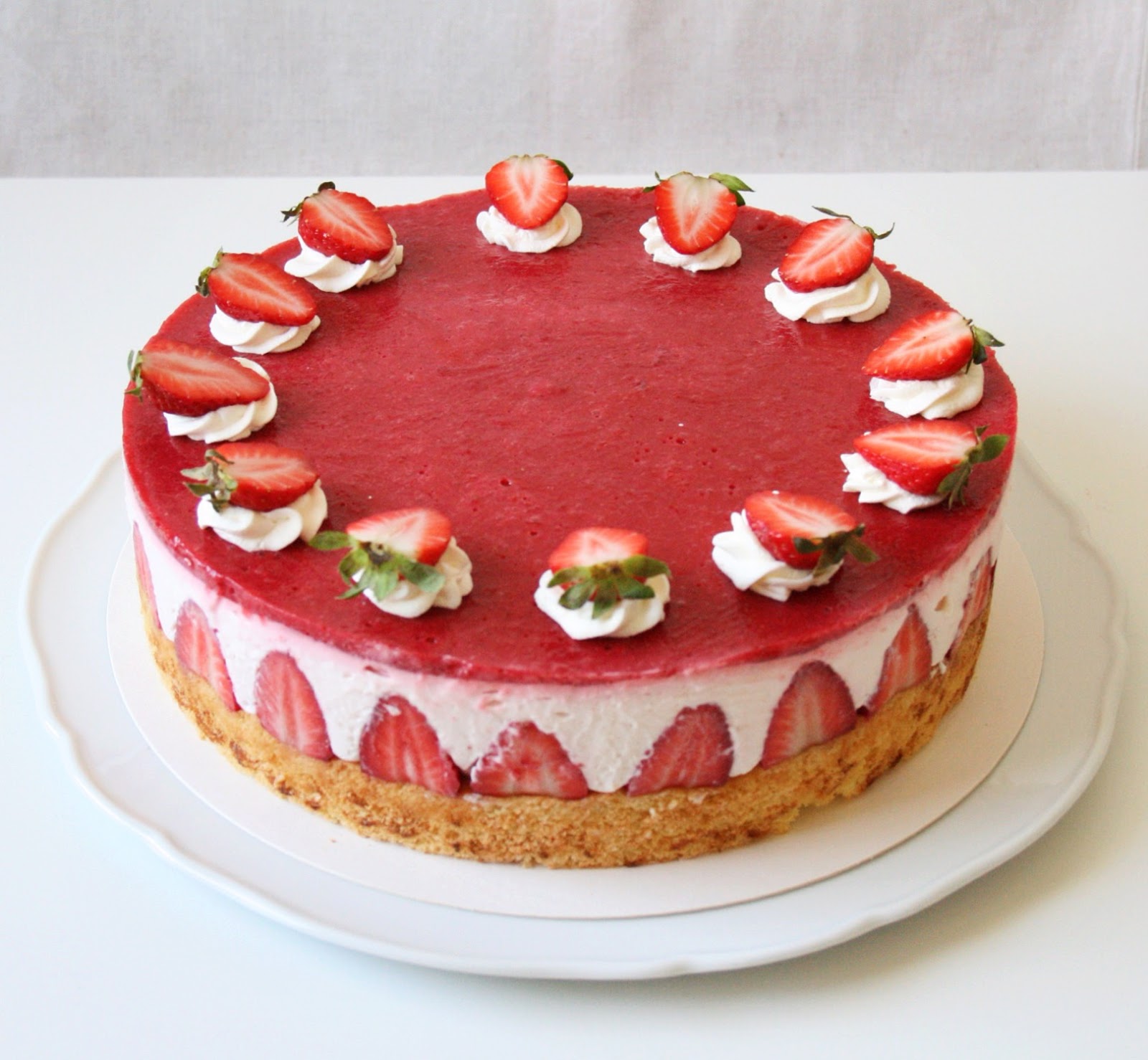 JulieCharlie: Erdbeer-Mascarpone Torte