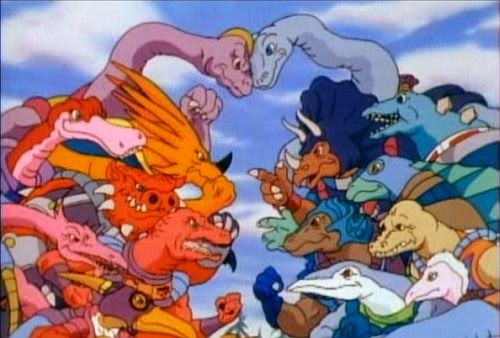 un poco Preludio Detectar El Tipo de la Brocha: Series de TV de los 80 y 90... ¡de dinosaurios!
