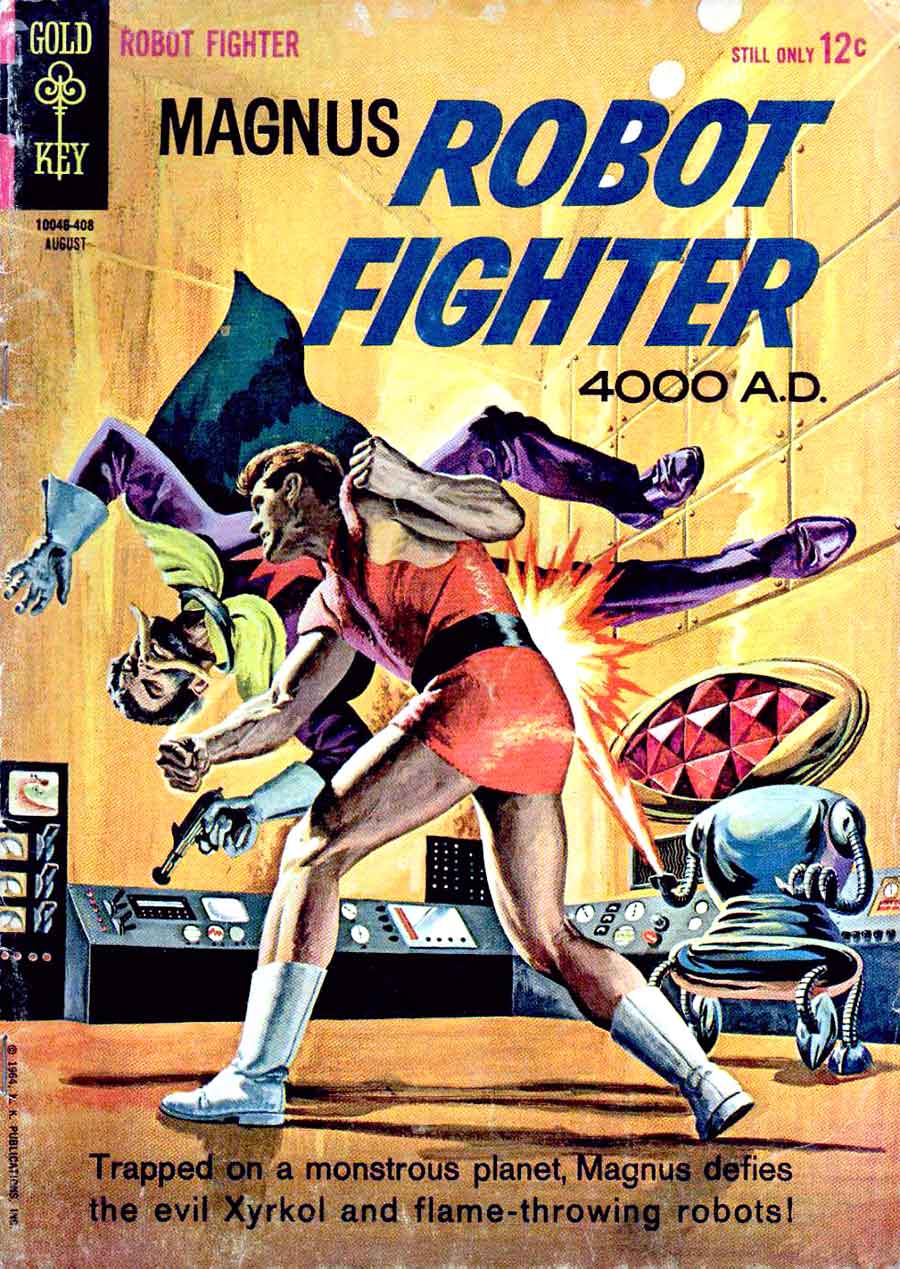Magnus Robot fighter ou Tarzan en l'an 4.000 ! dans comics V.O. Magnus-%2528Gold-Key%2529-007-01fc