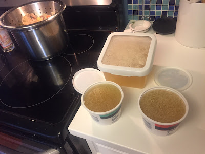 chicken stock cooling