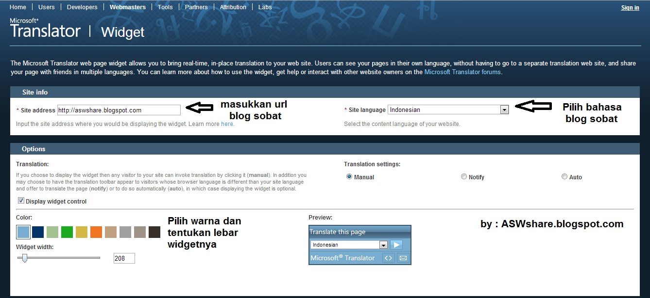 Custom translate. Custom translate