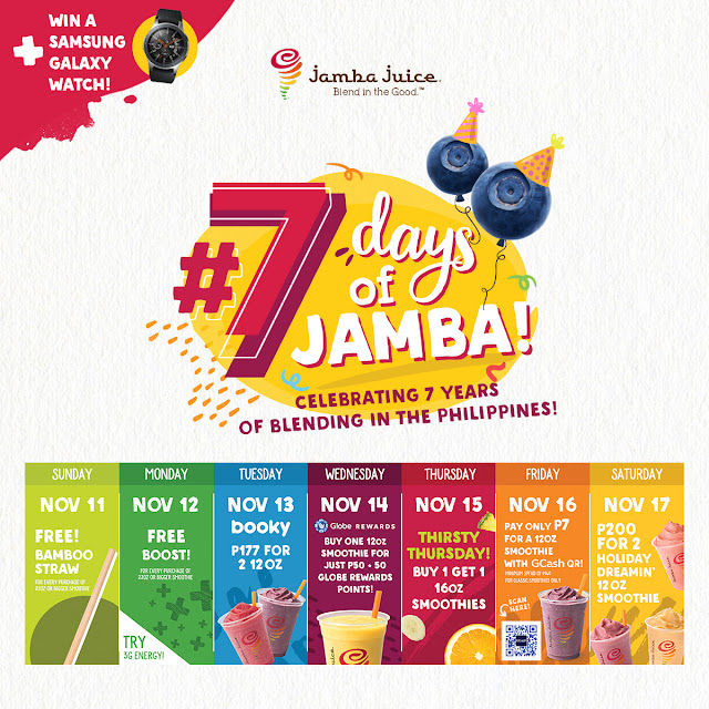 The Food Alphabet and More: Jamba Juice Celebrates Seven Years of Life