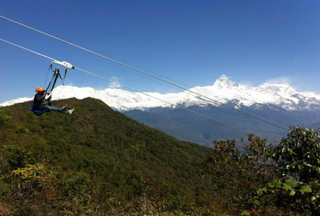ZipFlyer - Nepal - segunda maior tirolesa do mundo
