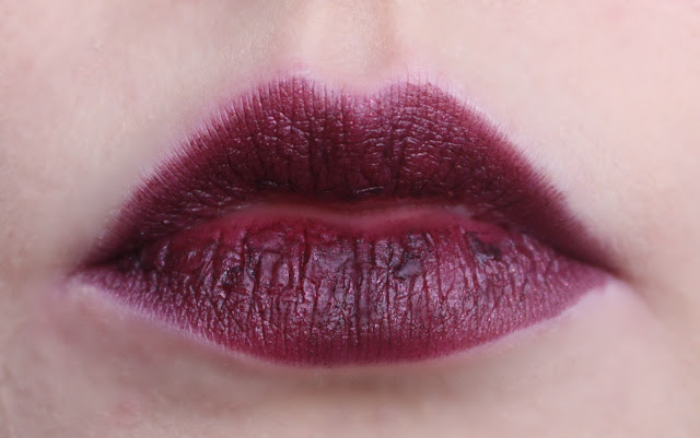 Mirana Lipstick Photo of the Mirana Lipstick from the Urban Decay Alice Through the Looking Glass Collection on my lips