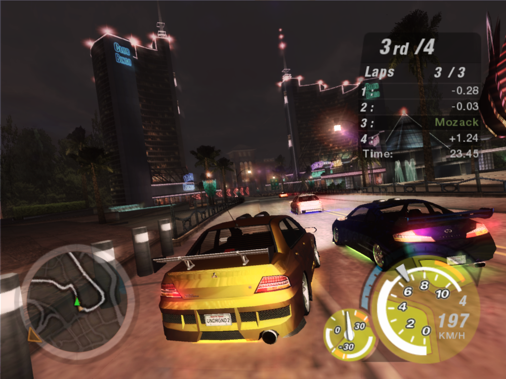 SCREEN WALPAPER: Need for speed underground 2 ps2