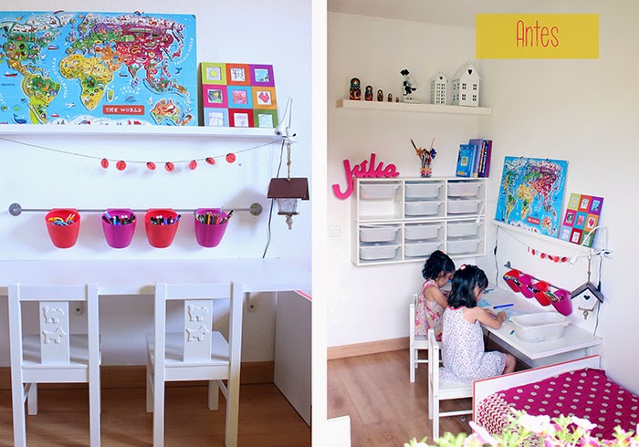 habitación para niñas DIY