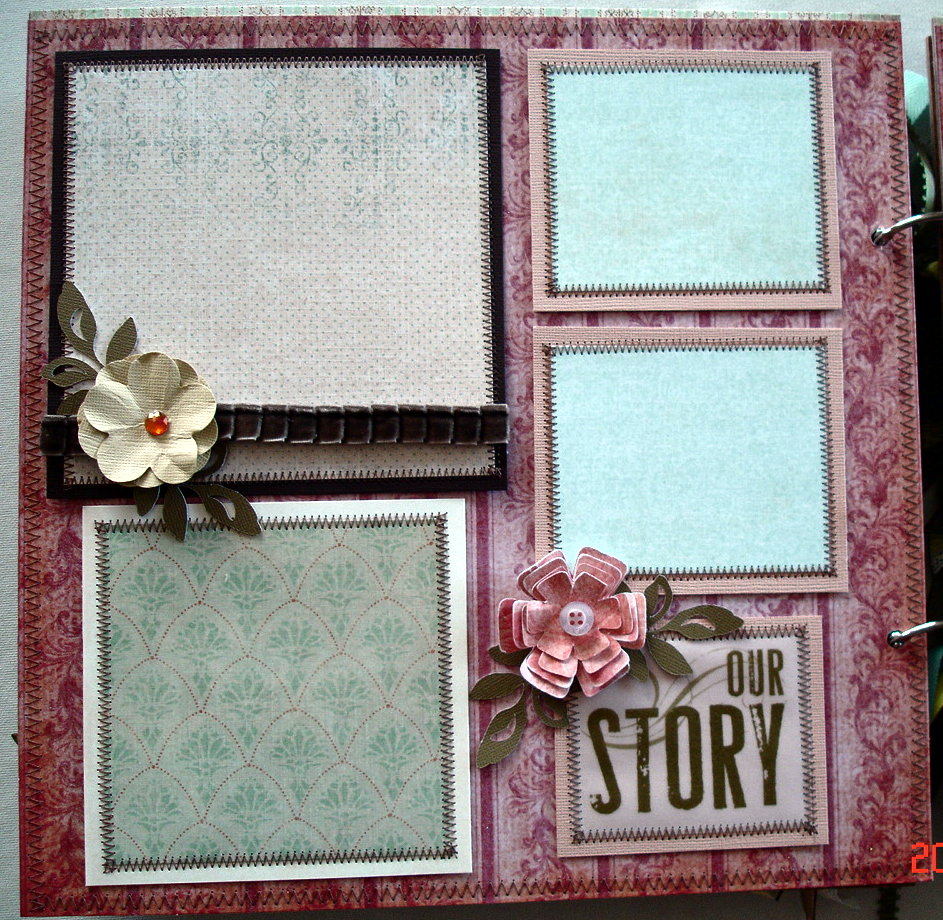 Scrapbooking by Phyllis Milestone Memories 12x12 Chipboard Scrapbook