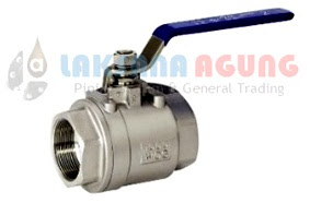 Jual Ball valve 2 piece class 1000 psi