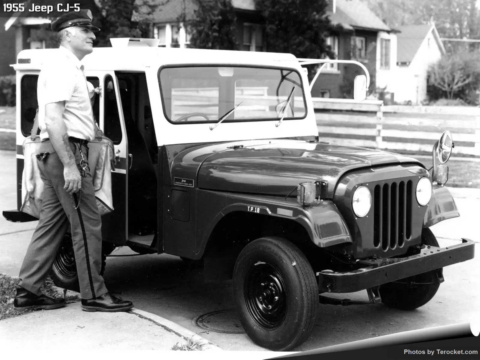 Hình ảnh xe ô tô Jeep CJ-5 1955 & nội ngoại thất