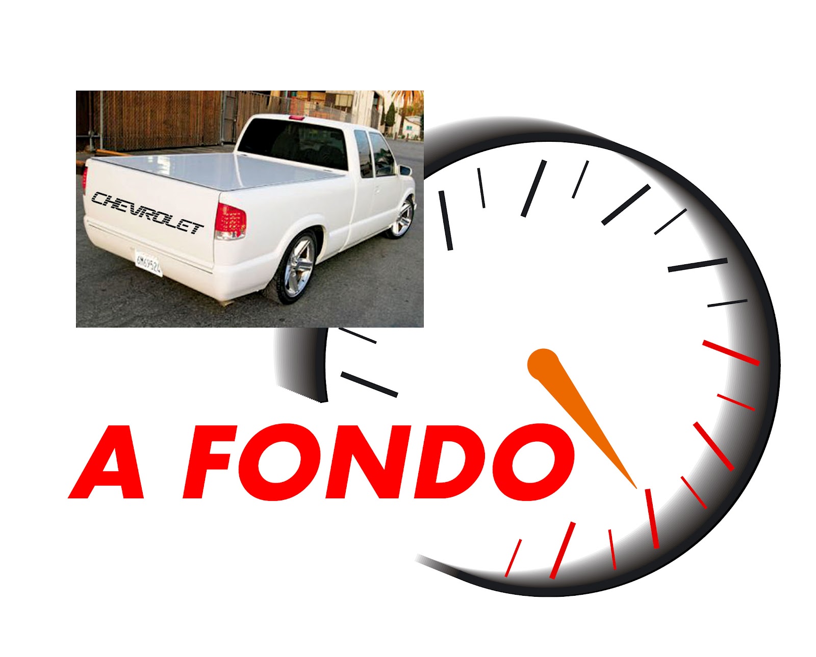 El camarero Altoparlante suizo A FONDO!: Calcos para camionetas CHEVROLET