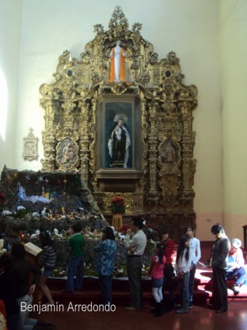 El Bable: El templo del Señor de Villaseca, Mineral de Cata, Guanajuato.