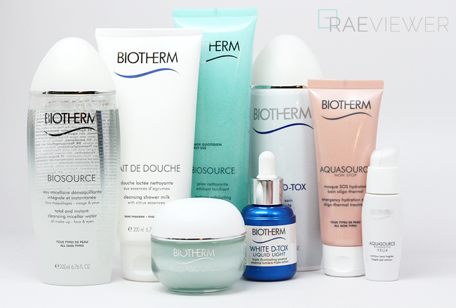 ensom godt Fordeling the raeviewer - a premier blog for skin care and cosmetics from an  esthetician's point of view: Biotherm White D-Tox, Biosource, and  Aquasource Skin Care Reviews + GIVEAWAY