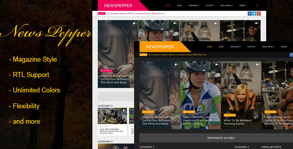 NewsPepper - Responsive Blogger Magazine Template NewsPepper - Responsive Blogger Magazine Template