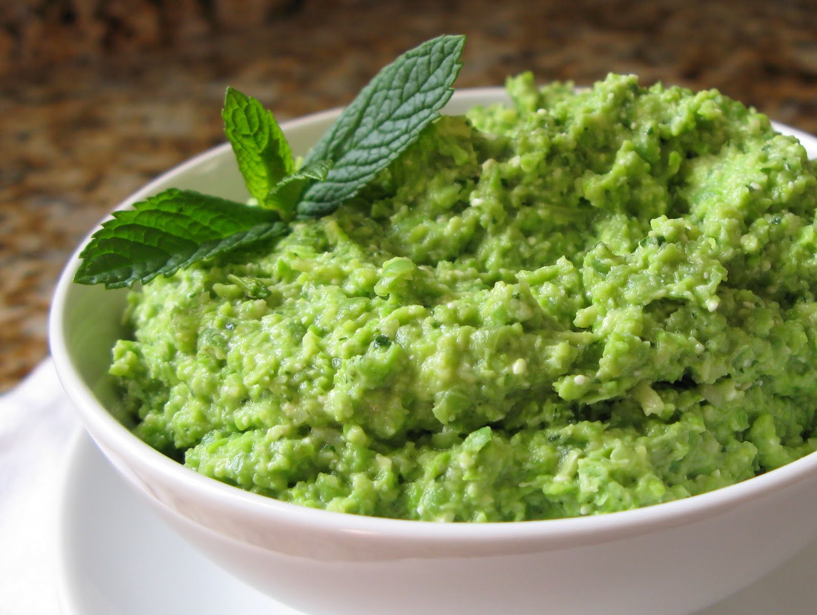 The BakeOff Flunkie Spring Pea Dip
