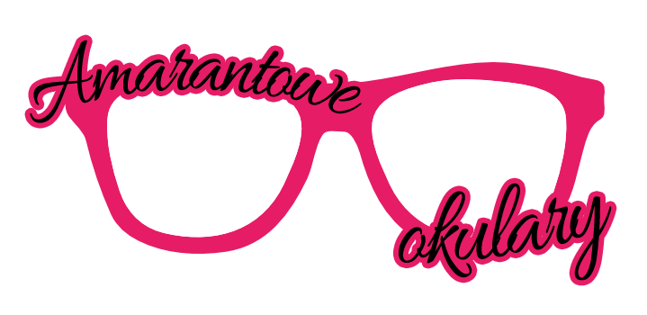 Amarantowe okulary