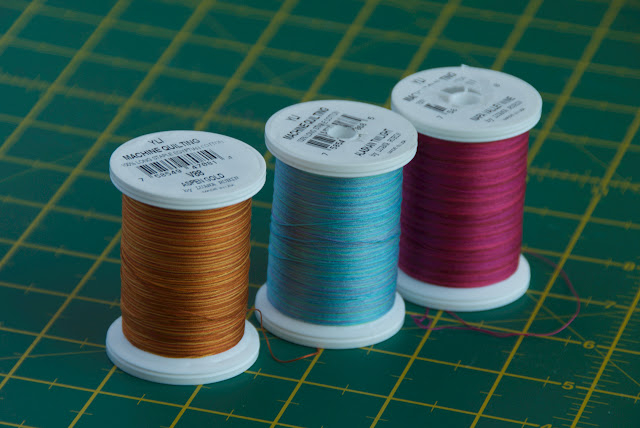 machine quilting threads