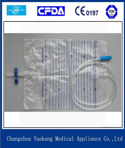 syringe Care of the Urine Drainage Bag and Leg Bag