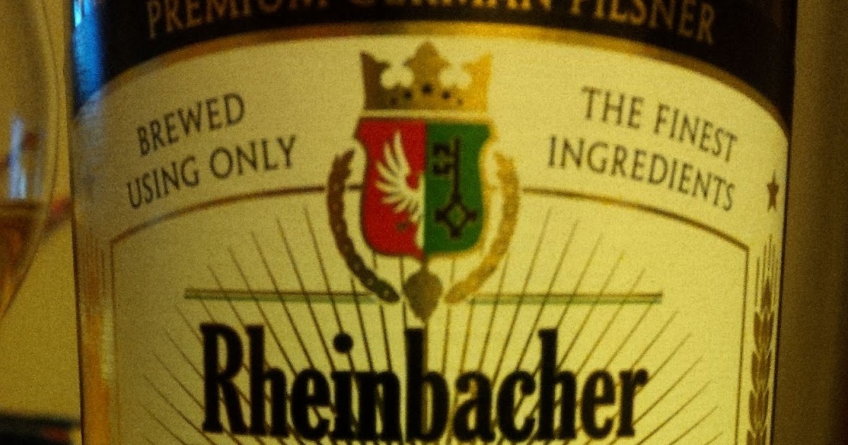 Aldi Tasted Aldi Rheinbacher Pilsner