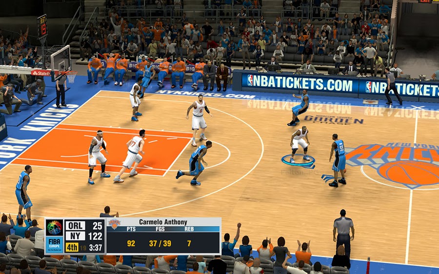 NBA 2K14 FIBA Scoreboard Mod