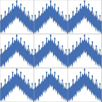 zig zag chevon ikat pattern cement tile ikat design in chevron pattern ikak, ikat