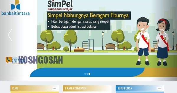 Cara Daftar Sms Internet Dan Mobile Banking Kaltimtara Kalimantan Timur Dan Utara Kosngosan