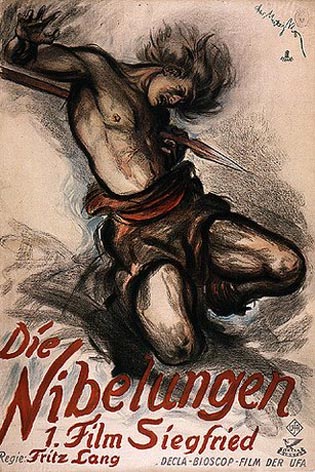 Siegfried's Death 1924 poster
