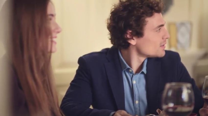 Modello TheFork pubblicità con Jerry Calà con Foto - Testimonial Spot Pubblicitario TheFork 2017