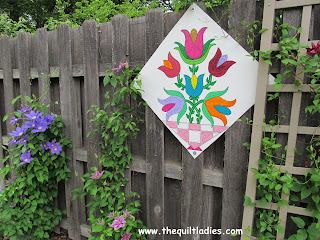 Barn Quilt Made to Go on our Fence