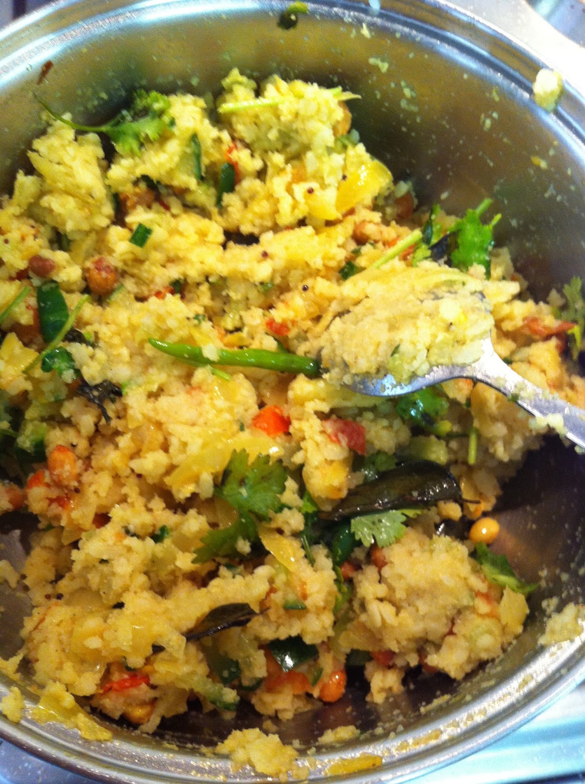 RUCHIEZ's RICE UPMA/ AVAL UPMA/ ಒಗ್ಗರಣೆ ಅವಲಕ್ಕಿ (Kannada language)