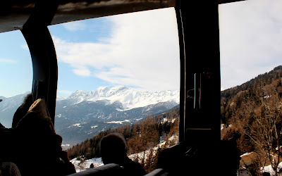 Vistas desde el Bernina express