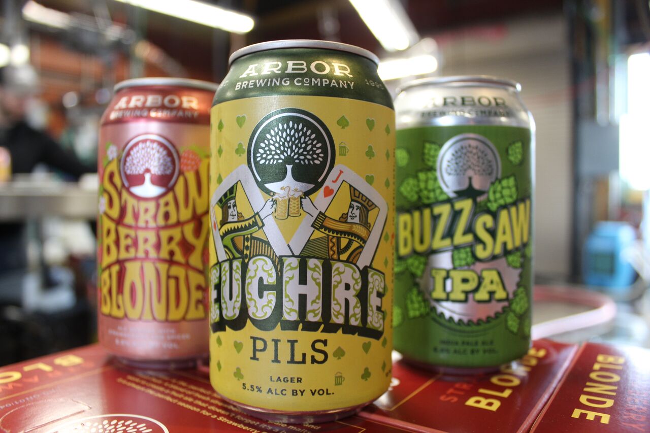 All the Brews Fit to Pint Arbor Brewing Refreshes Brand, Will