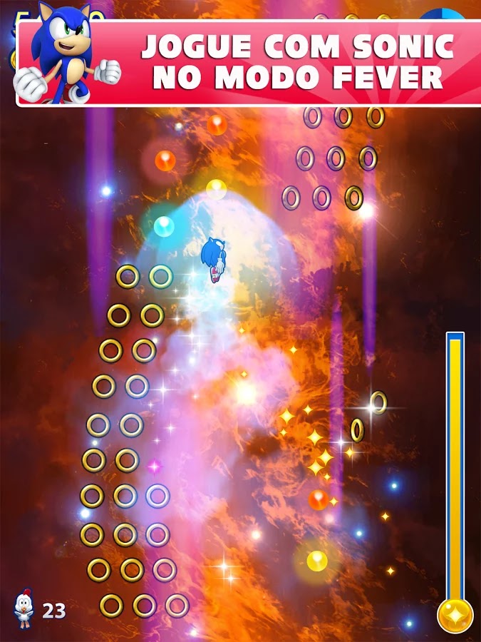Game Sonic Jump Fever v1.1.2 Apk [Mod Money]