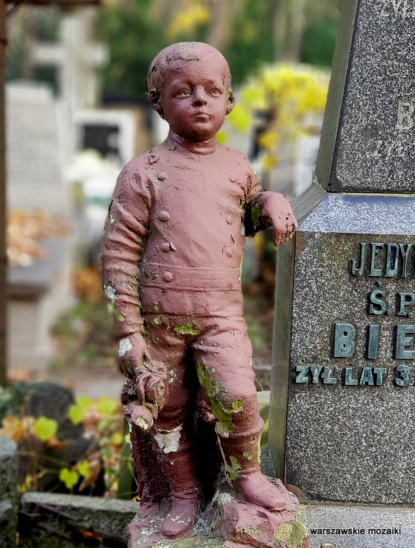 Warszawa Warsaw Wola Powązkowska warszawskie cmentarze rzeźba stary cmentarz zabytek wolskie cmentarze 