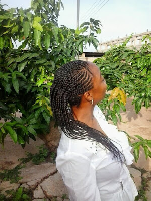 31 Latest Ghana Braids Hairstyles That Will Attract Your Beauty Ghana braids also called Banana cornrows 31 Latest Ghana Braids Hairstyles That Will Attract Your Beauty