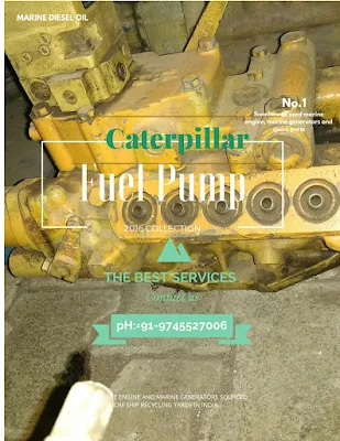 CAT 3412 fuel pump, used, reconditioned, fuel pump, marine engine, for sale, in stock, second hand