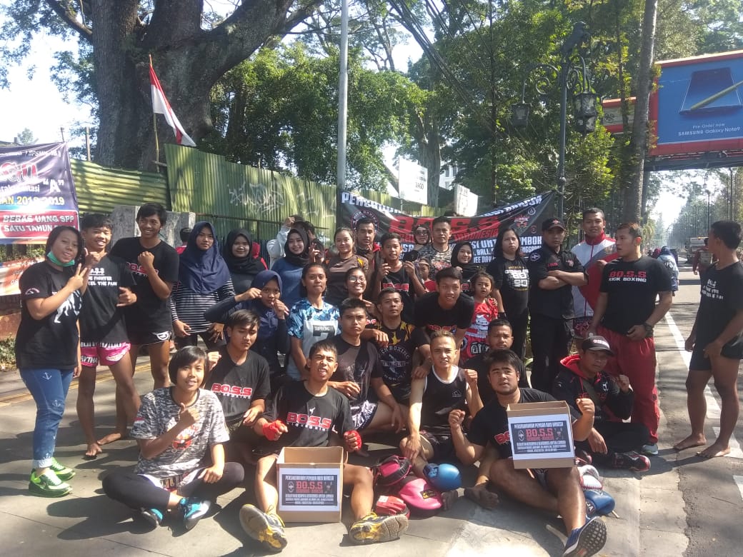 Kick Boxing PAB BoSS Galang Donasi Bencana Lombok Serentak Di 4 Provinsi