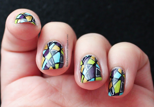 Nails4Dummies - INAD and 100th Post Mani