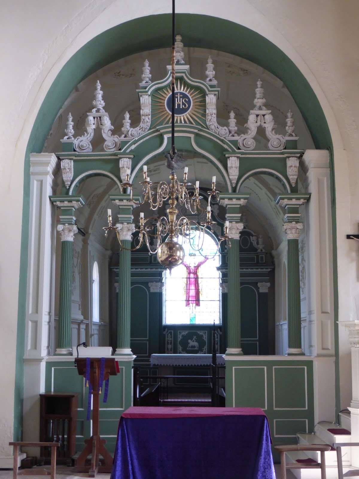 Icknield Indagations St Paul's Walden church, Herts a medieval