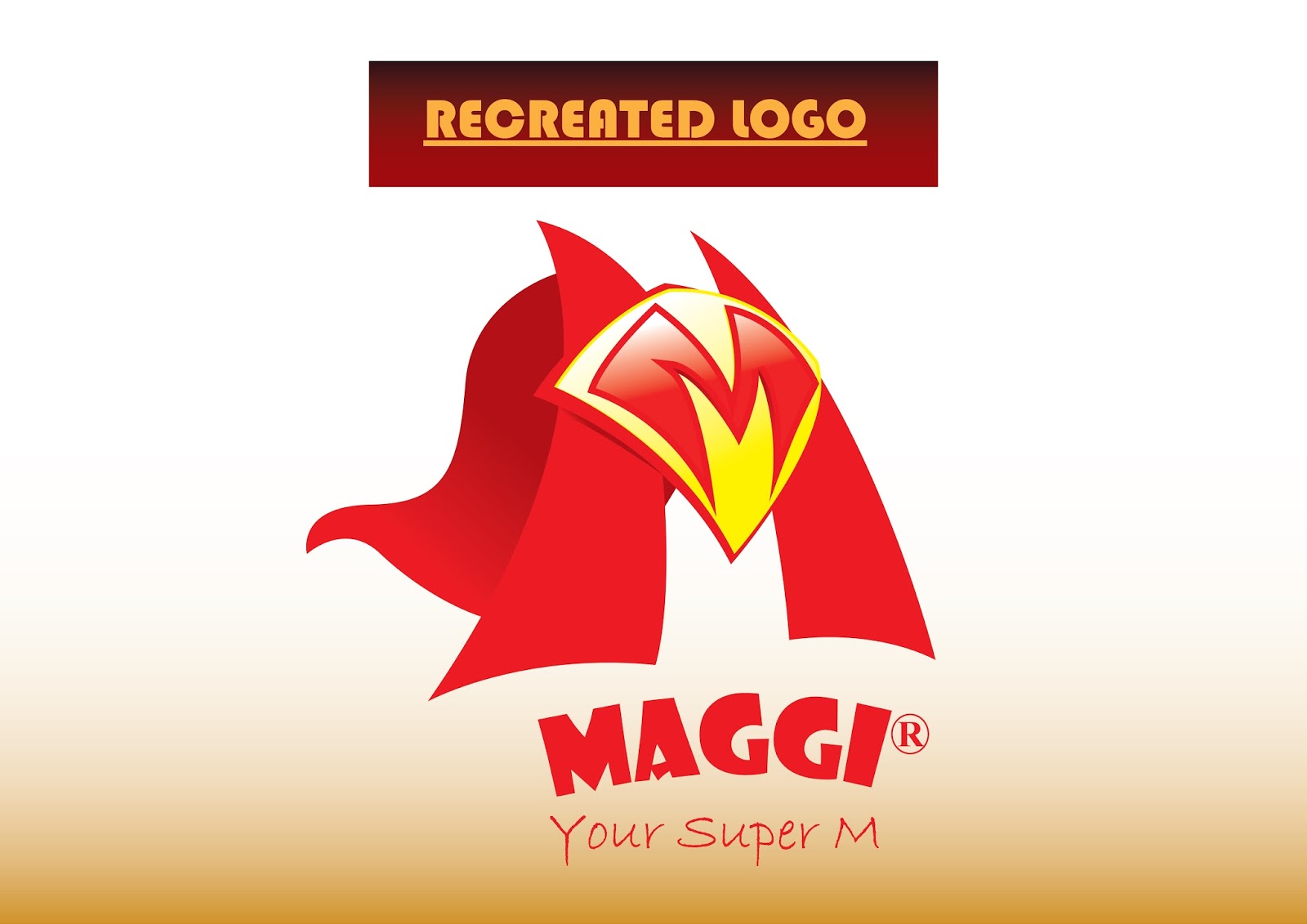 {Maggi logo
57} Subhajit Bhattacharjee: RECREATED MAGGI LOGO FROM ORIGINAL LOGO BY ... | {Maggi logo
57}