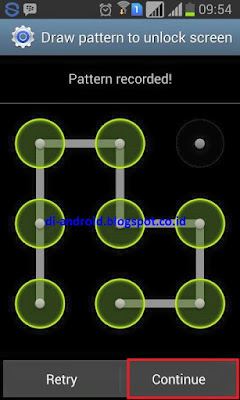Cara Mengunci HP Android Dengan Pola