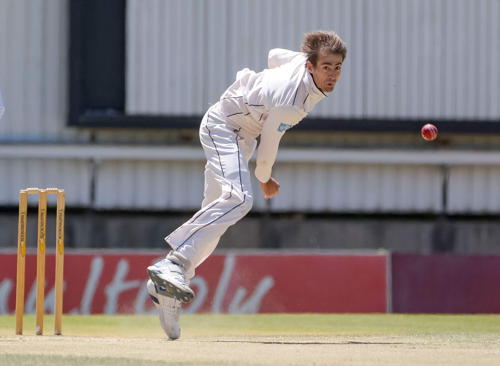 Daryn Dupavillon Daryn Dupavillon bowling for the Hollywoodbets Dolphins in the CSA 4-Day Franchise Series 2019/20