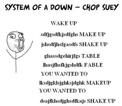 System Of A Down - Chop Suey