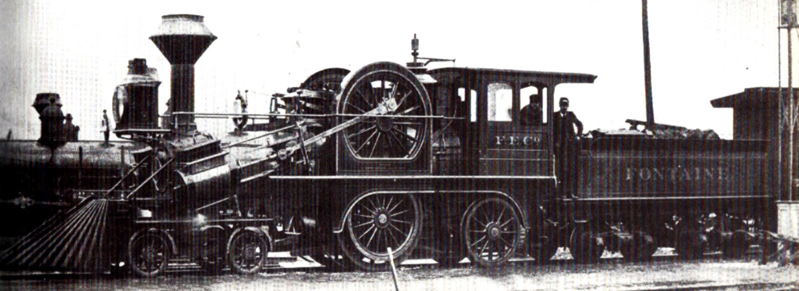 Just A Car Guy Fontaine'sFolly, a most unusual train engine design