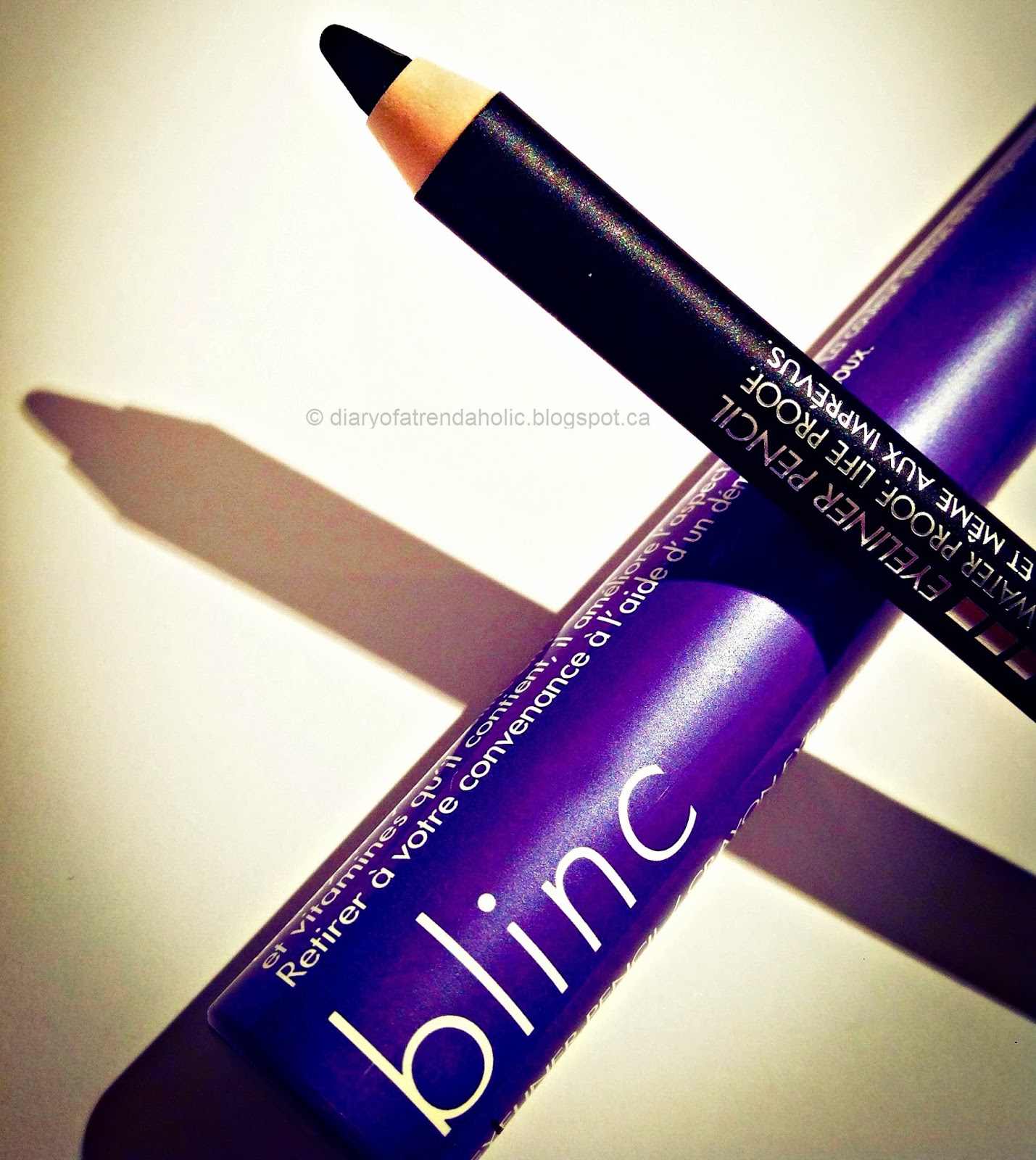 Diary of a Trendaholic Blinc Eyeliner Pencil and Eye Shadow Primer Review